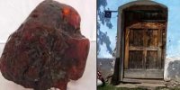 بیش از یک میلیون دلار؛ قیمت سنگ سه‌کیلویی پشت در! | عکس