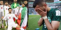 تیم ملی فوتبال ایران ۴۰ - تیم ملی فوتبال عربستان صفر!