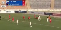 گل دوم ایران به افغانستان در دقیقه ۳۶ | ویدئو
