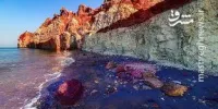 تصویری دیدنی از جزیره هنگام