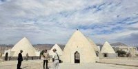 تصویری تماشایی از یک آب‌انبار در لارستان
