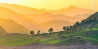 تصویری از طلوع خورشید در کارون خوزستان