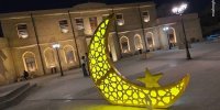 نخستین نماز ماه رمضان مردم غزه
