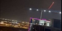 درگیری سنگین پدافند آمریکایی در اربیل با پهپاد +فیلم