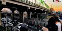 سقوط مرگبار از پل نیایش در تهران