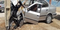 تصادف در مسیر مشهد به سرخس سه کشته در پی داشت