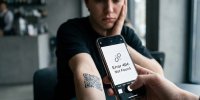 تتوهای QR کد؛ وصیت‌نامه‌های دیجیتالی روی پوست بدن