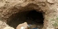 حفر تونل ۱۵۰ متری برای رسیدن به گنج + عکس | کشف سازه های ساسانی در این تونل