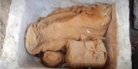 احتمال وجود رمز محل مقبره فرعون در جعبه سنگی ۳۵۰۰ ساله + عکس