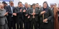 کلنگ‌ زنی یک خبرنگار در یک افتتاحیه + فیلم