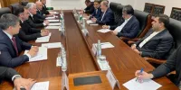 دیدار هیات اعزامی دیوان محاسبات ایران با نایب رئیس اول مجلس نمایندگان کشور تاجیکستان