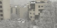 برف ۲۰ سانتی‌متری شمال تهران را پوشاند + تصاویر