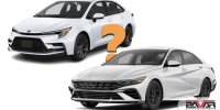 مقایسه تویوتا لوین هیبرید با هیوندای النترا 2025