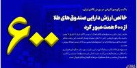 خالص ارزش دارایی صندوق‌های طلا از ۶۰۰ همت عبور کرد