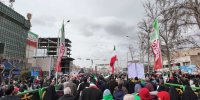 حضور رئیس سازمان بورس و اوراق بهادار و مدیران بازار سرمایه در راهپیمایی روز ۲۲ بهمن +گزارش تصویری