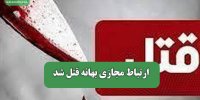 ارتباط مجازی بهانه قتل شد
