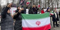 ببینید | برگزاری تظاهرات ضدجنگ در لاهه؛ حملات علیه ایران را متوقف کنید