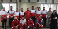 ببینید | عضویت سرمربی و کادر فنی تیم فوتبال استقلال خوزستان در جمعیت هلال‌احمر