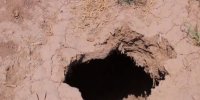 ببینید | فرونشست زمین در محله اره گر تبریز