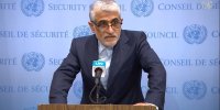 ببینید | نماینده دائم جمهوری اسلامی ایران در سازمان ملل: محاصره دریایی ایران توسط ایالات متحده نقض آتش‌بس است