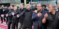 ببینید | حضور رییس جمهور در مراسم عزاداری عاشورای حسینی ارومیه