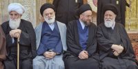 ببینید | تصویری از فرزند رهبر شهید انقلاب در حرم رضوی