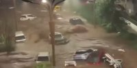 ببینید | سرگردانی خودروها در سیل ویرانگر شمال شرقی چین