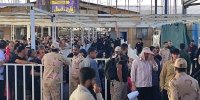 ببینید | ‏ استقبال خاص عراقی‌ها از ایرانی‌ها در مرز مهران