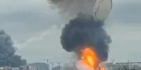 ببینید |  یورش گسترده پهپادها به مسکو