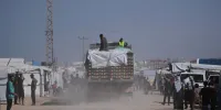 ببینید | سرقت از کامیون در حال حرکت در مصر