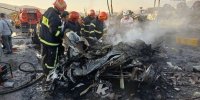 ببینید | انفجار هولناک در ورودی سنندج جان ۱۰ نفر را گرفت
