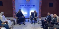 ببینید |  تصاویری از دیدار رئیس‌جمهور با ولیعهد امارات متحده عربی