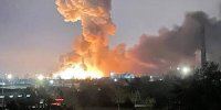 ببینید | انفجار در انبار مهمات ارتش سوریه در حومه حلب