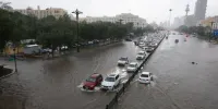 زیرآب رفتن ده‌ها خودرو در تونل برزیل + فیلم