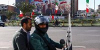 تصاویر | بازتاب CNN از بیلبوردهای ضدآمریکایی تهران