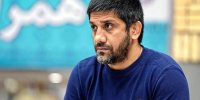 عکس | بازمانده‌های موشک تاماهاک آمریکایی در دست علیرضا دبیر
