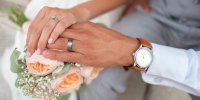 عکس | لباس جالب عروس‌ها در مراسم ازدواج گروهی در نوار غزه
