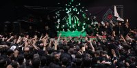 عکس |  حضور سردار احمد وحیدی فرمانده کل سپاه پاسداران در مراسم وداع با پیکر رهبر شهید انقلاب