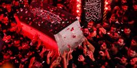 تصاویر | تشییع رهبر شهید در حرم امام حسین در کربلا