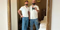 عکس | دیدار دوباره مهدی کوشکی با پسرش پس از ۹ سال
