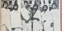 ببینید | تصویری کمتر دیده‌شده از ستاره‌های فوتبال ایران در لباس احرام