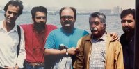 قاب خاطره‌انگیز عزت‌الله انتظامی و اکبر عبدی در یک سفر خارجی در دهه ۷۰ + عکس