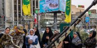 آموزش شلیک با ضدهوایی به بانوان در میدان هفت تیر + تصاویر
