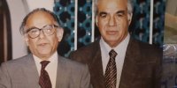 عکس یادگاری ناصر ملک مطیعی و فریدون مشیری در دهه ۷۰ + عکس