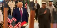 گفتگوی تلفنی ترامپ با رئیس امارات پیش از سفر به چین
