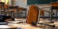 مصدومیت دانش‌آموز با پرتاب صندلی در مدرسه/ مدیر و معاون توبیخ شدند