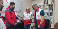 سیاوش چراغی‌پور در هلال‌احمر؛ هیچ ظالمی نمی‌تواند ایران را از ما بگیرد