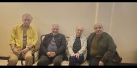 عیادت هیئت‌رئیسه و مدیرعامل خانه سینما از واروژ کریم مسیحی
