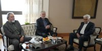 دیدار نوروزی وزیر ارشاد با هارون‌ یشایایی