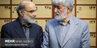مراسم یادبود شهید علی لاریجانی در مسجد بلال رسانه ملی